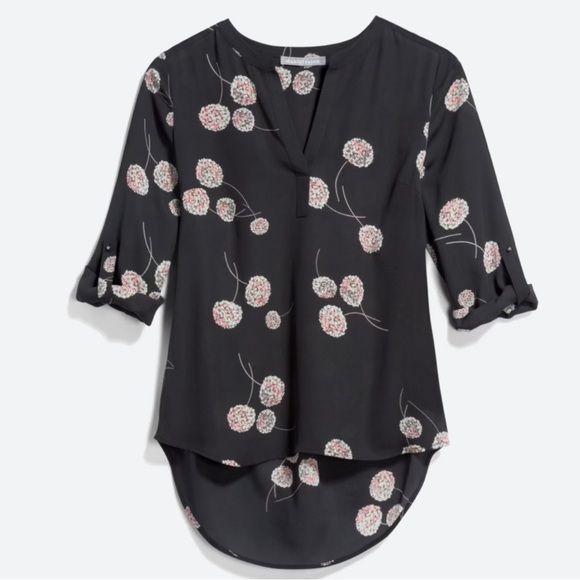 Daniel Rainn Koda Split Neck Blouse - Picture 3 of 5